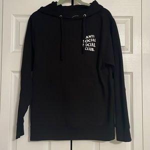Anti social social club hoodie size small